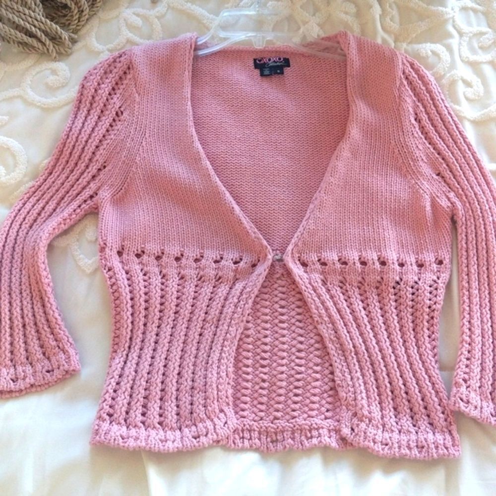 Oxox Collection Pink Spring Sweater